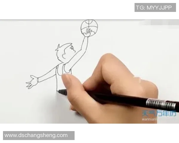 简笔画轻松描绘篮球明星的魅力与风采技巧分享